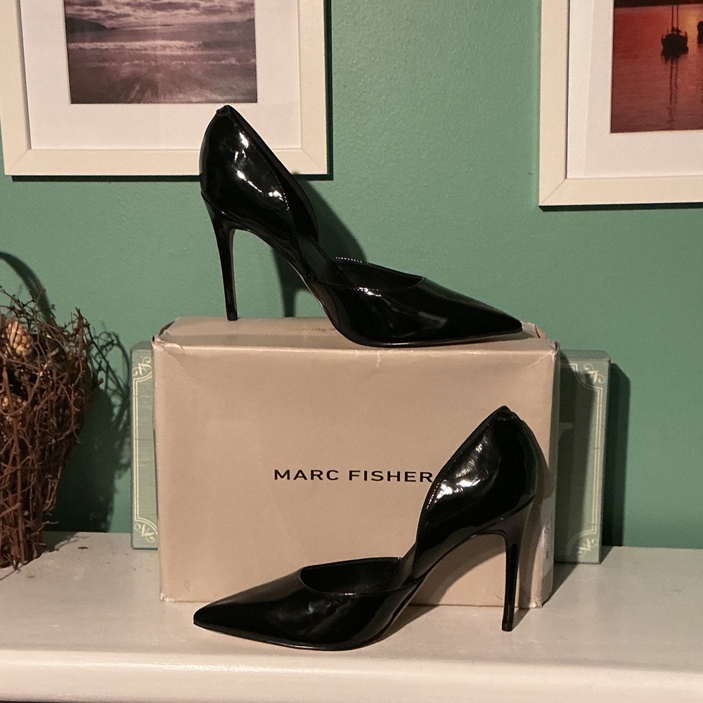 Marc Fisher™ Christa 3 Patent Leather Pumps